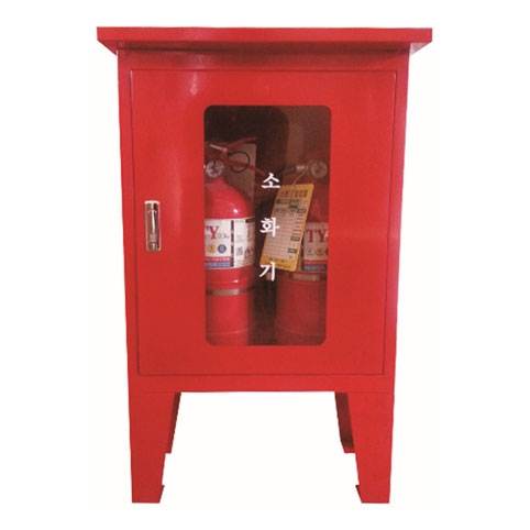자립형 2구 소화기보관함 JI-R55 450*200*H550, 5kg 주문제작