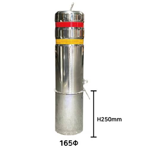스텐일자볼라드(매립이동) 165Φ
									H1100 (홈)