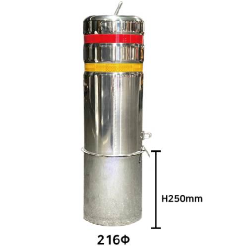 스텐일자볼라드(매립이동) 216Φ
									H900 (홈)
