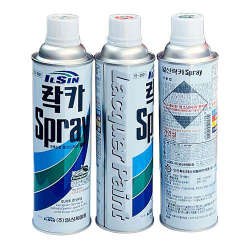 일신 락카스프레이 420ML 주황색:334 / 박스(40개입)