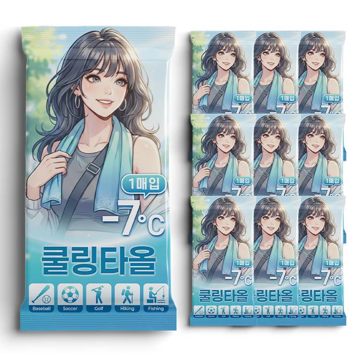 프렌즈 쿨링타올(특대형)
									100개입