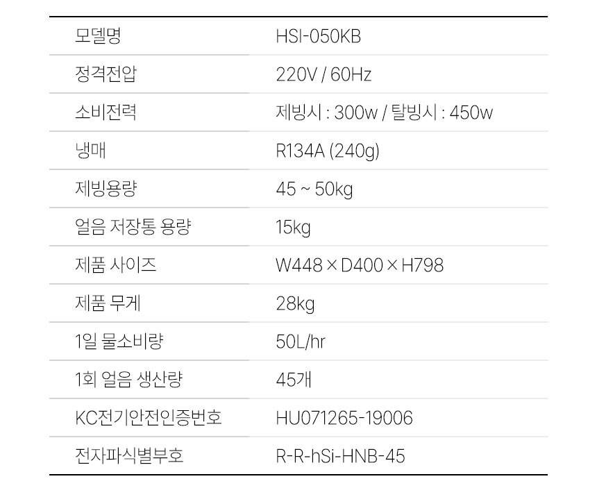 한솔 / 업소용제빙기 전용) 헤드필터세트 무료배송