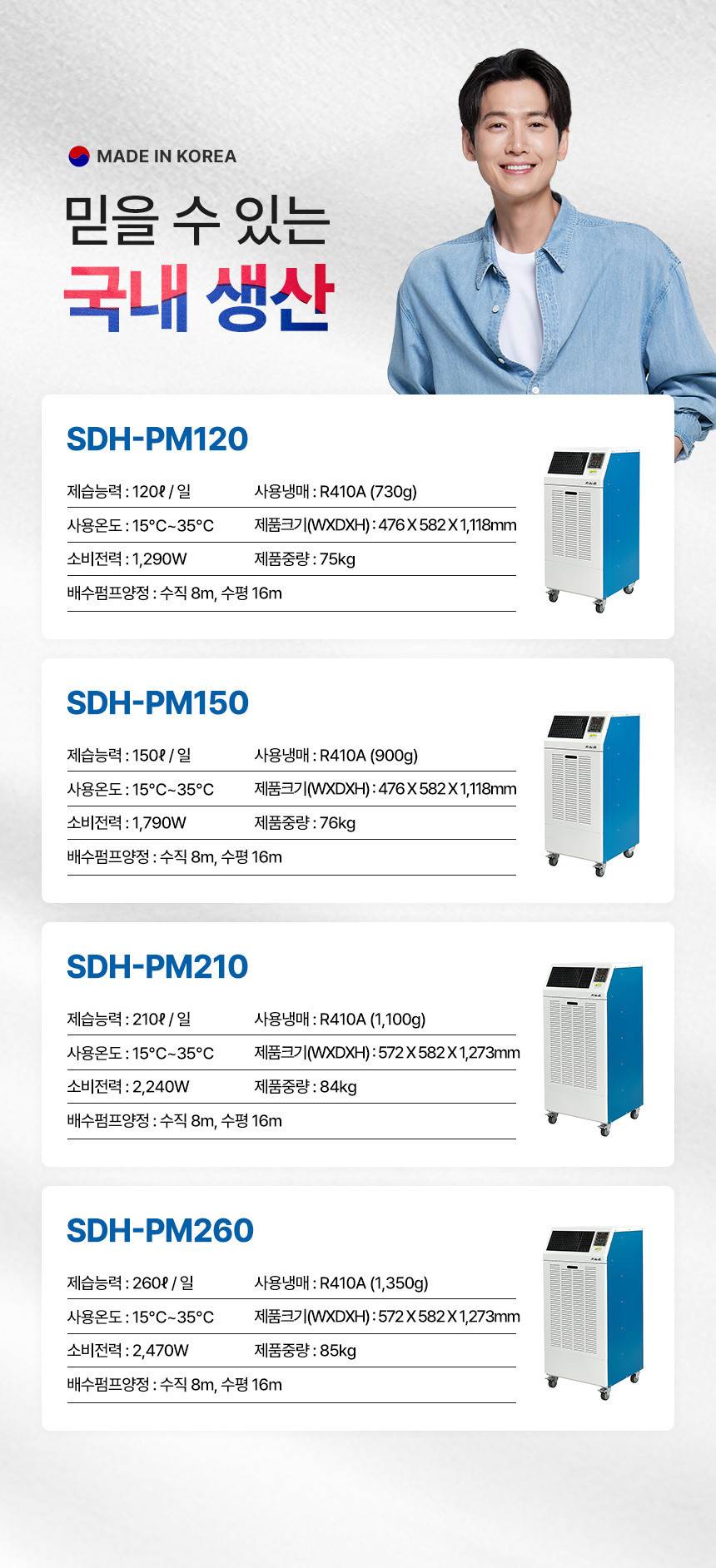 신일 / 산업용 제습기 150L / SDH-PM150 무료배송