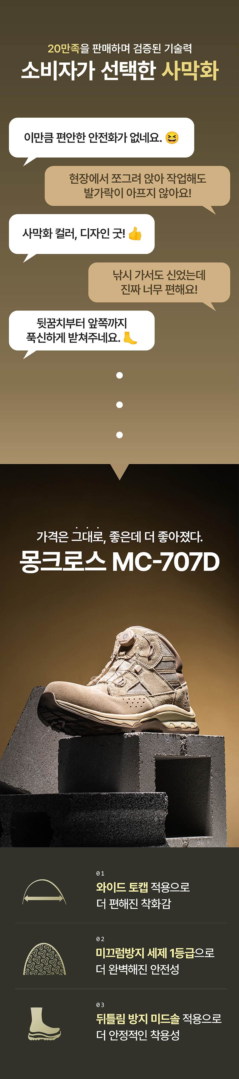 몽크로스 MC-707D 람세스 (6인치/다이얼) 290mm