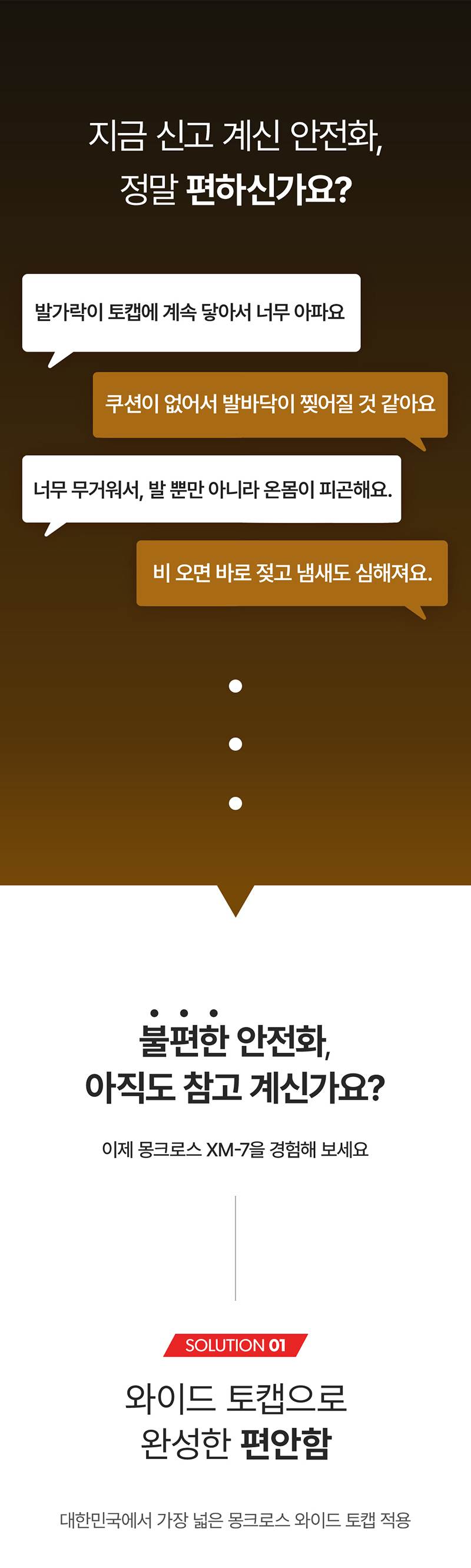 몽크로스 XM-7 스페셜포스 (6인치/다이얼) 290mm