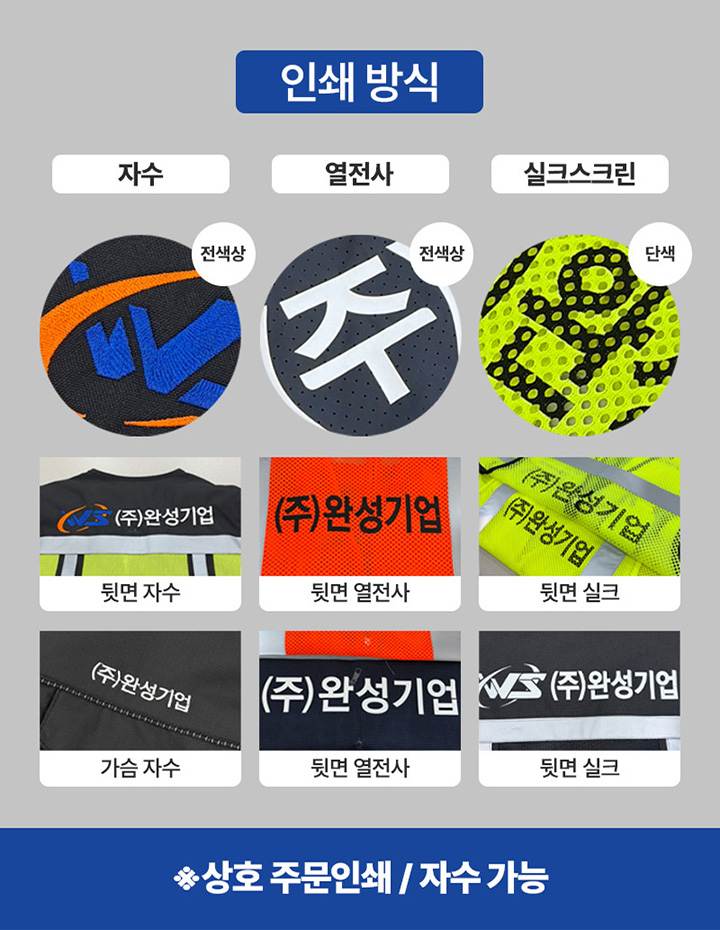 (TC) 안전조끼(망사) / 10개입 노랑색/3XL ITV-23A